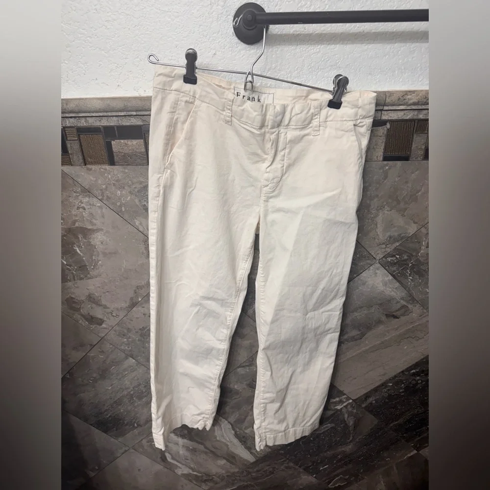 Frank & Eileen Women's Westport Italian Wide-Leg Chino - Picture 4 of 7